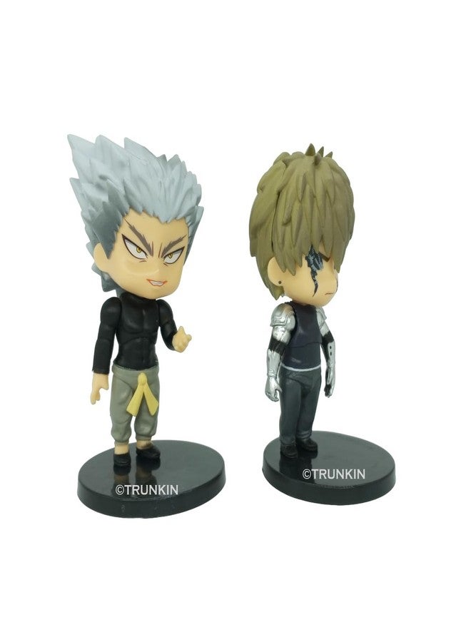 Trunkin One Punch Man GENOS & GAROU Set of 2 STANDIE 10 CM Action Figure - Image 2